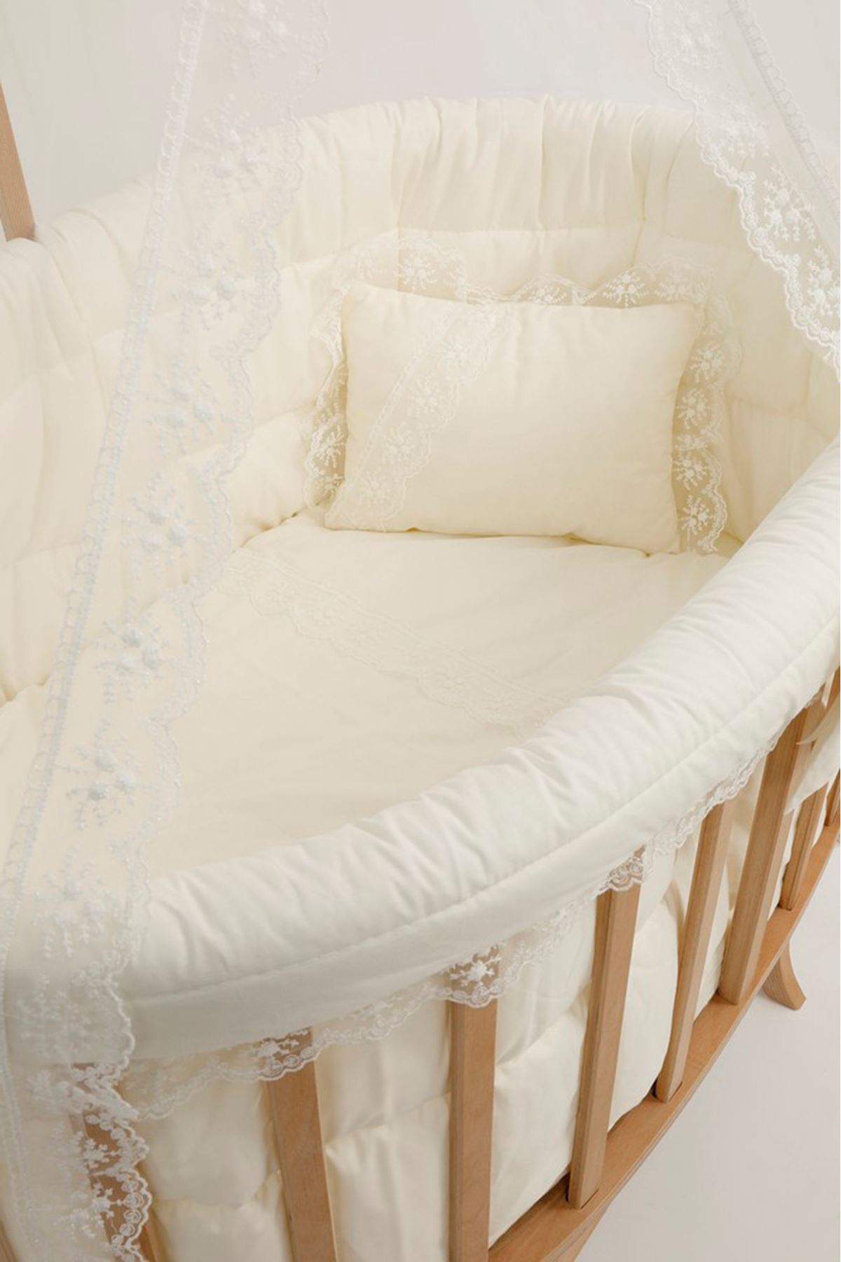 Baby Cot  - Cream French