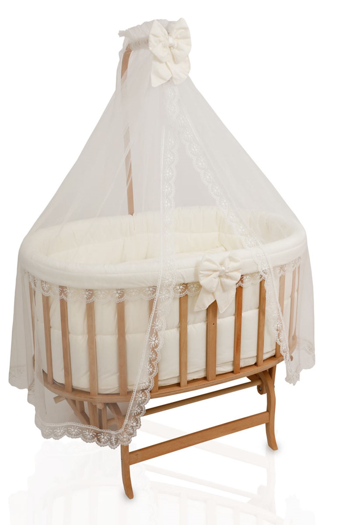 Baby Cot  - Cream French