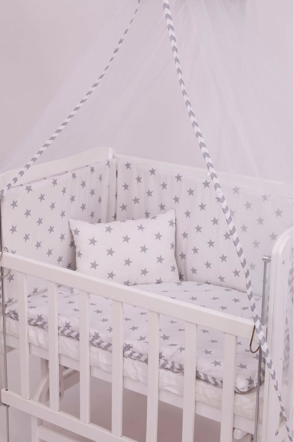 Baby Sleeping Set "Gray Zigzag" 60x90