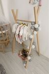 Children's Room Wooden Coat Hanger - Montessorri