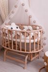 Knit Protection for Crib "Gray"