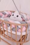 Knit Protection for Crib "Gray"
