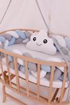 Knit Protection for Crib "Gray"