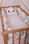 Knit Protection for Crib "Gray"