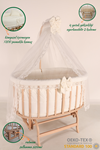 Baby Cot  - Cream French