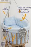 Crib Protection "Blue" Baby Sleeping Set