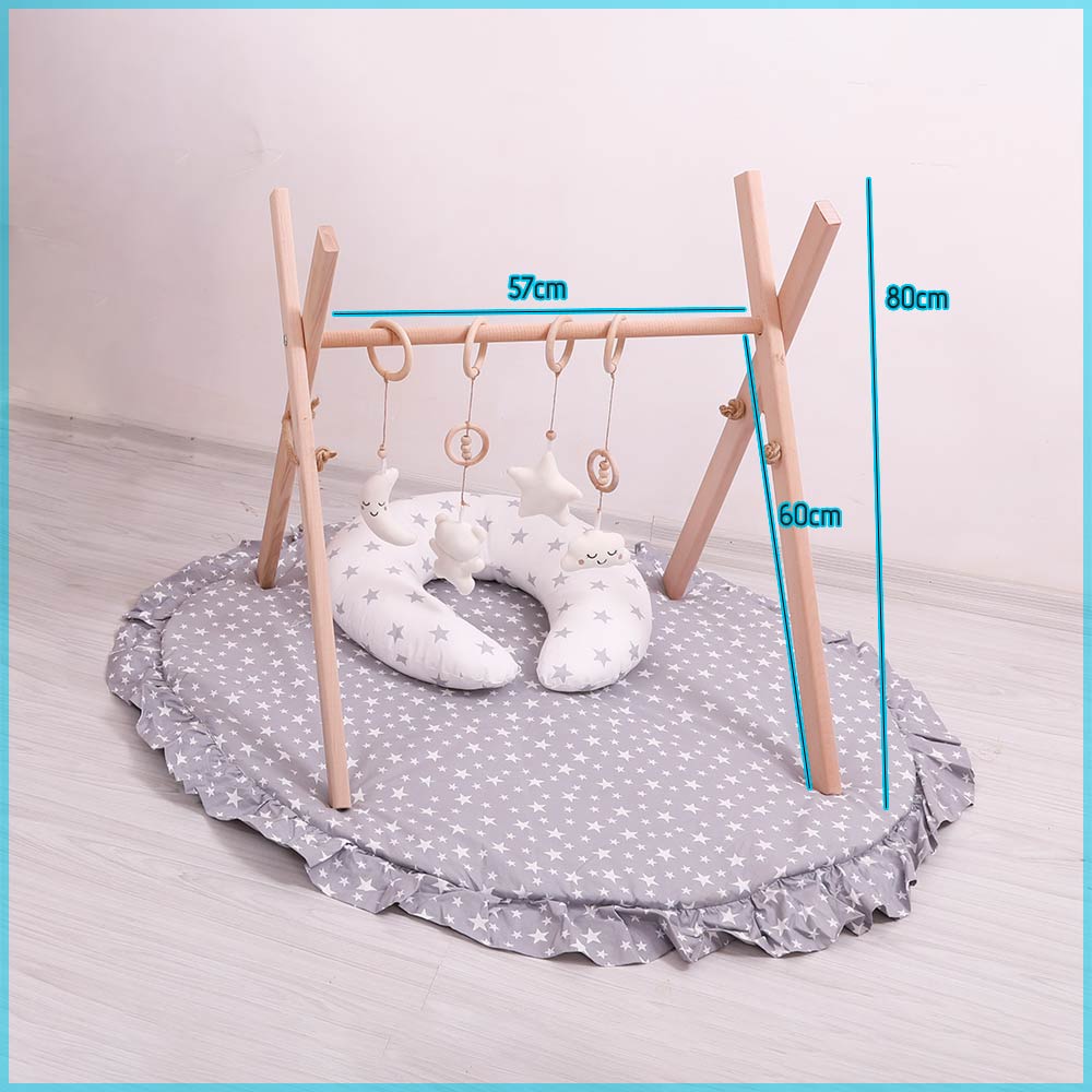 Çocuk Askılığı Montessori Oyuncaklı Ölçüler